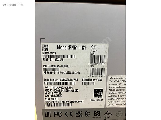 Asus MiniPC PN Series - Alışveriş :: Sıfır, İkinci El Ürünlerle sahibinden.com'da