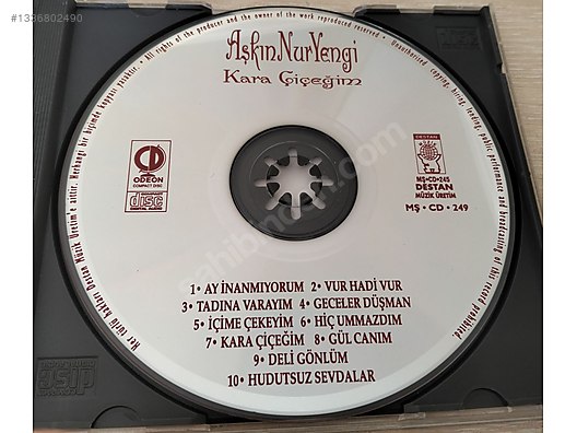 Aşkın Nur Yengi - Kara Çiçeğim Cd (Destan) - Müzik CD leri