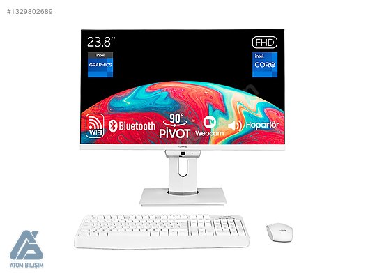 PC-OEM / TAx1898 i5 6400 16GB Ram 256GB SSD 23.8 inç FHD Pivot