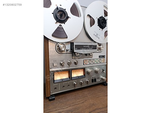 SONY TC-765 MÜKEMMEL KONDİSYONDA.2 ADET MAKARA BANDIYLA BİRLİKTE