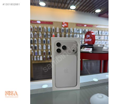 Apple / iPhone 17 Pro Max / IPHONE 17 PRO MAX SİLVER 256GB