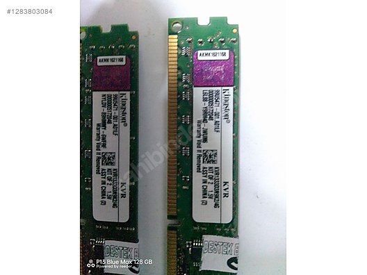 RAM DDR3 2+2 TOPLAM 4 GB 1333 MHZ - RAM Bellek ve Tüm Masaüstü Bilgisayar Parçaları sahibinden.com'da