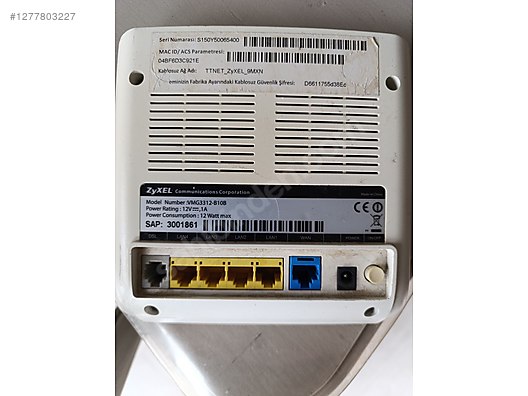 İkinci El ve Sıfır Alışveriş / Bilgisayar / Çevre Birimleri / Modem & Ağ Ürünleri / ADSL Modem