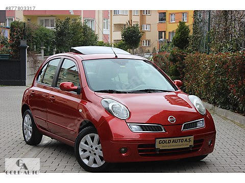 nissan micra 1 2 tekna gold auto a s 2009 model sunrooflu emsalsiz sayili uretim at sahibinden com 877803317