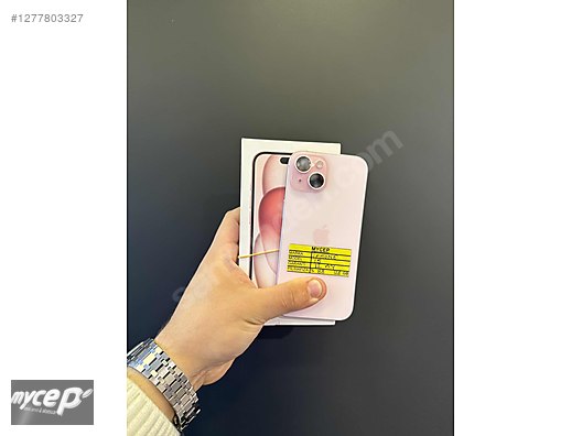 Resim Apple iPhone 15 İkinci El TR | 128 GB | Pembe İkinci El 11 AY GRANTİLİ İPHONE 15 128GB HATASIZ PİL%88 MYCEP TLKM