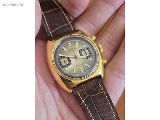 ちわわ Diğer Markalar / AVIA SWISS VOLJOUX KURMALI CHRONOGRAPH VINTAGE