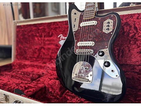 美品　SQUIER Classic Vibe '70s Jaguar Black Fender Squier Classic Vibe 70s Jaguar Black - Indian Laurel