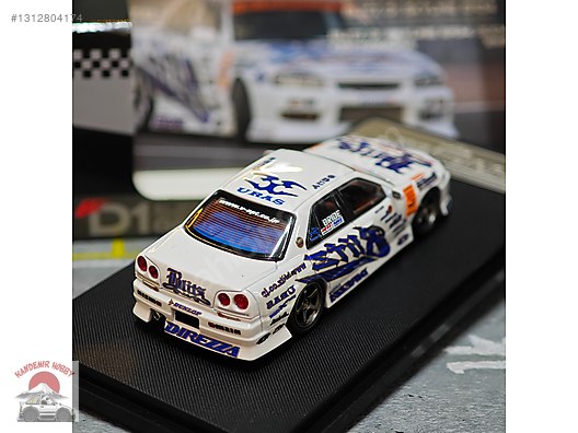 りん　EIDOLON SingerDLS AUTOSTRADA HOBBY 1/64 MORTAL-D1 GRAND PRIX-2004 NİSSAN SKYLİNE ER34 - 899 LİMİTLİ
