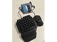 Hadron RGB Tek El Oyuncu Klavyesi + Bewell Gaming Mouse Seti #1283804354