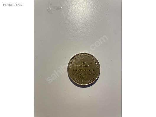Cumhuriyet Dönemi / Koleksiyonluk 75.yıla özel 100bin lira 1999