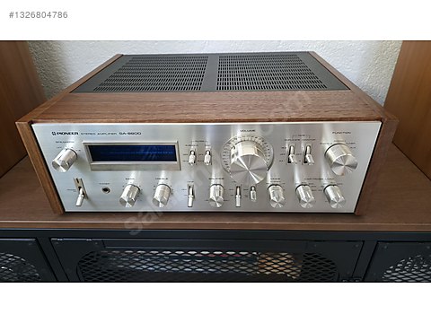 Pioneer / ORİJİNAL - Pioneer SA-8800 Vintage Amfi Gerçek Ceviz on
