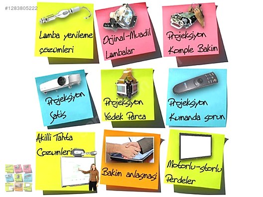 İkinci El ve Sıfır Alışveriş / Ev Elektroniği / Ev Sinema Sistemleri / Projeksiyon Cihazı / ViewSonic