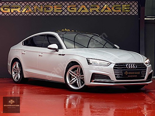 audi a5 a5 sportback 2 0 tdi quattro sport grande garage 2018 a5 sportback 2 0 tdi quattro sport 53 000 km at sahibinden com 931805230