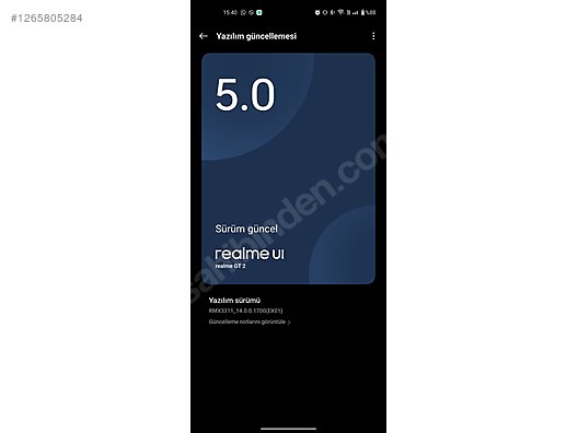 İkinci El ve Sıfır Alışveriş / Cep Telefonu & Aksesuar / Cep Telefonu / Realme / GT 2