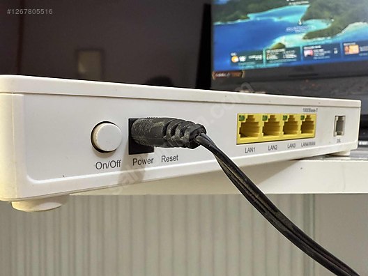 TÜRK TELEKOM MODEM ZXHN ZTE H168A 11AC Wi-Fi 5 DUAL BAND VDSL2 on