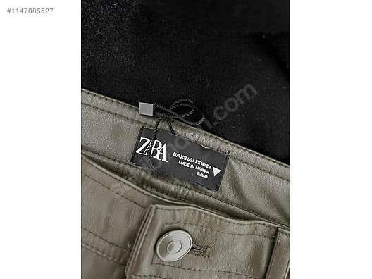 Zara Deri Pantolon - Zara Modelleri 'da - 1147805527