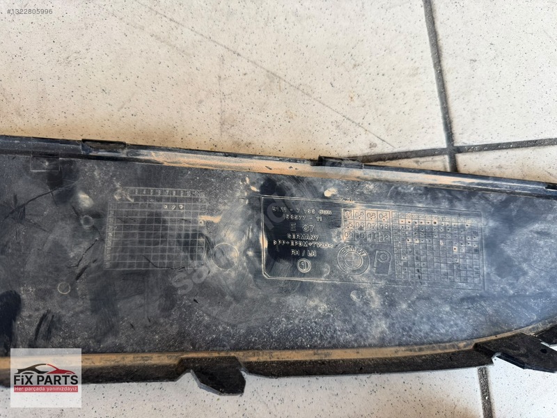 BMW 1 Serisi Tampon Izgarası