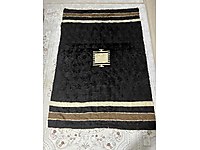 Hakiki klasik kilis keçi tüyü tek kişilik battaniye