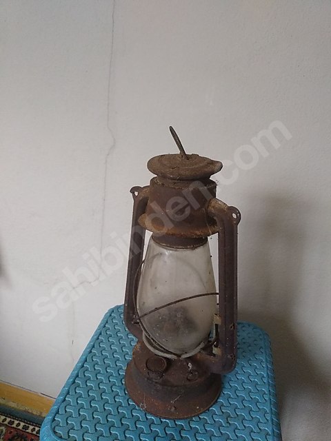 100 yıllık lüküs lamba tahrih eser