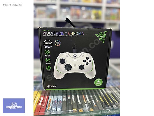 Razer Wolverine V2 Chroma Xbox Series X|S Controller Beyaz