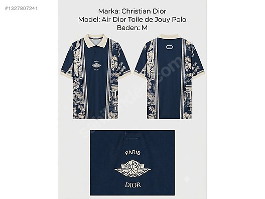 Christian Dior Air Dior Toile de Jouy Tişört - Dior Erkek Tişört
