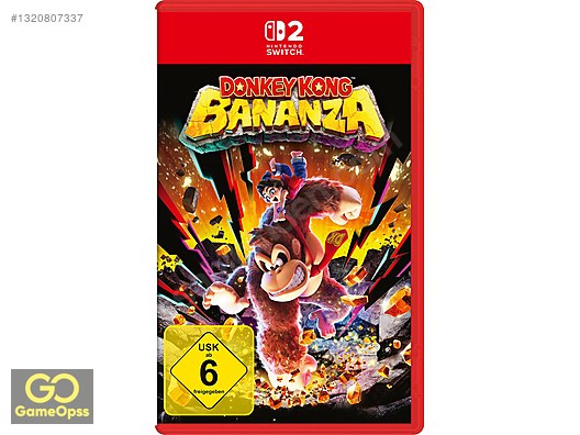 kong　Switchセット Donkey Kong Bananza - Nintendo Switch 2 Oyun - Takas - Game Opss