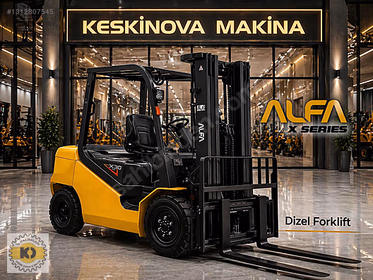 KESKİNOVA dan 2026 ALFA 3 TON DİZEL FORKLİFT TRP ASANSÖR