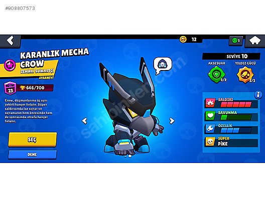 Brawl Stars Hesabi 500 Tl Pazarlik Yapilir At Sahibinden Com 908807573 - brawl stars pike