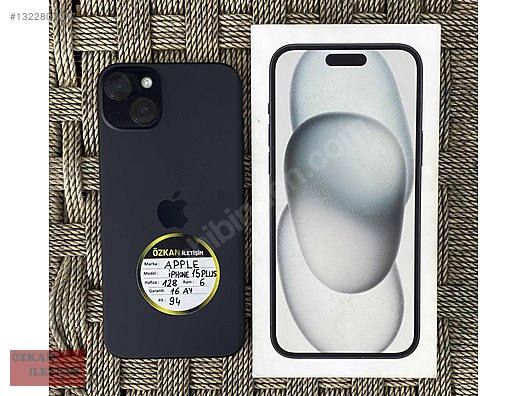 Apple / iPhone 15 Plus / 15 AY GARANTİLİ İPHONE 15 PLUS 128GB