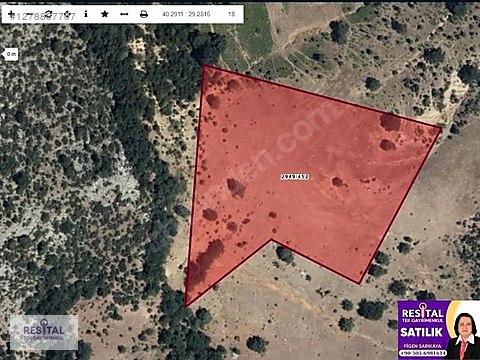 GÜRSU DIŞKAYADA SATILIK YATIRIMLIK HİSSELİ TARLA