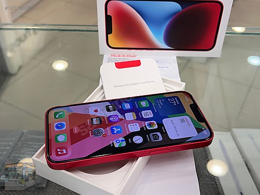 Resim Apple iPhone 14 İkinci El TR | 256 GB | Kırmızı İkinci El İPHONE 14 256 GB KIRMIZI TERTEMİZ