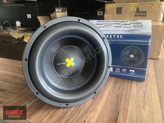 Hoparlör / Subwoofer / Xetec 30 cm Subwoofer BHX-1012 D4 3000 Watt