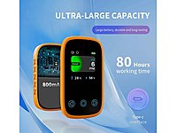 karbonmonodioksit alarm detektörü sıcaklık nem ölçer