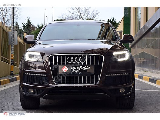 audi q7 3 0 tdi quattro esrefoglu 2011 audi q7 7 kisilik cam tavan s line kahverengi at sahibinden com 892807989