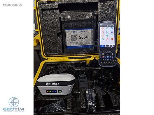 STONEX S850+ & S55 K.ÜNİTESİ-20 AY RESMİ GARANTİLİ-MADE İN İTALY