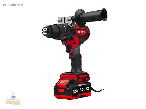 RODEX RDX3410 Akülü Darbeli Matkap (Yan Tutamaklı) - Sıfır
