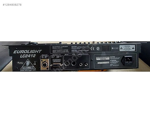 Behringer LC2412 24/12chDMX調光卓(中古) Behringer LC2412 24