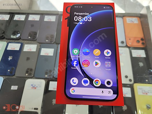 512 GB Siyah OnePlus 15 Cep Telefonu - 1330808583