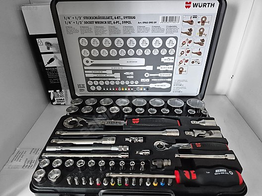 Used & Brand New Items / Garden & Home Improvement / Hand Tools / Spanners & Wrenches / Ratchet & Socket Wrench