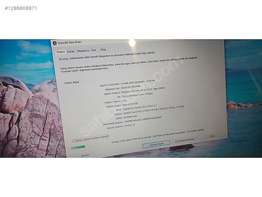 Used & Brand New Items / Computers / Laptops & Notebooks / Laptops / Acer