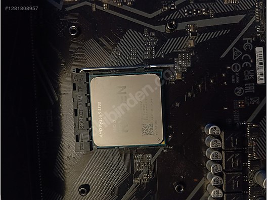 Masaüstü Bilgisayar - Anakart GİGABYTE A520M-K V2 RYZEN 5 5500 16GB RAM SET Anakart Anakart