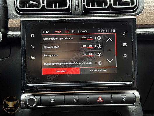OTOFENİX 2021 CITOREN C3 1.2 PURETECH FEEL BOLD 45.000 KM