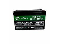 akaWatt Lityum Akü-12V 12Ah Lityum Solar Akü LiFePO4