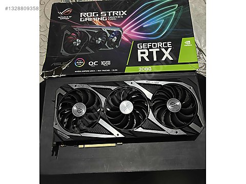 Asus rog strix rtx 3080 ARIZALI sahibinden.comda - 1328809358