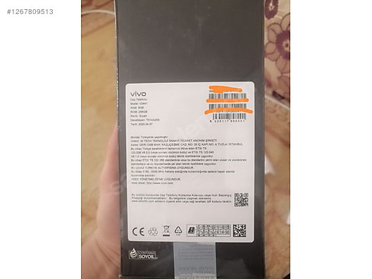 İkinci El ve Sıfır Alışveriş / Cep Telefonu & Aksesuar / Cep Telefonu / Vivo / V30 Lite