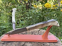 Beyaz Boynuz Saplı Çakı