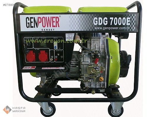 genpower 7 kw mono faz dizel jenerator turkiye nin ilan sitesi sahibinden com da 978809628