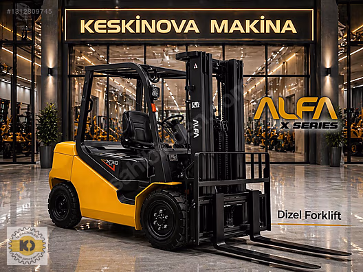 KESKİNOVA dan 2026 ALFA 3 TON DİZEL FORKLİFT TRP ASANSÖR