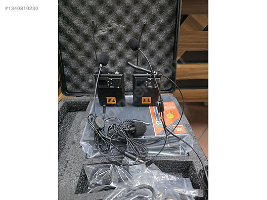 ️JBL URX9900 HEAD SET TELSİZ MİKROFON KAPALI KUTU sahibinden