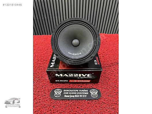 おまとめMog様 Hoparlör / Midrange / MASSİVE 16 CM MİDRANGE MS-M66FX 300W 120 RMS